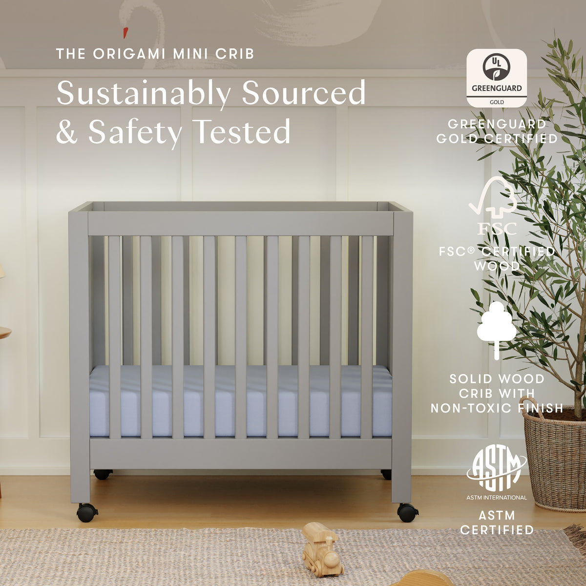 Babyletto Origami Mini Crib