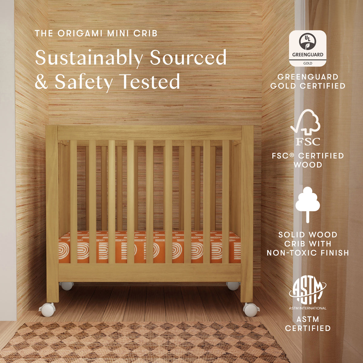 Babyletto Origami Mini Crib