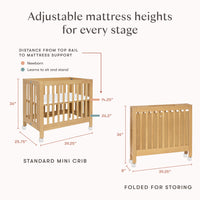 Babyletto Origami Mini Crib