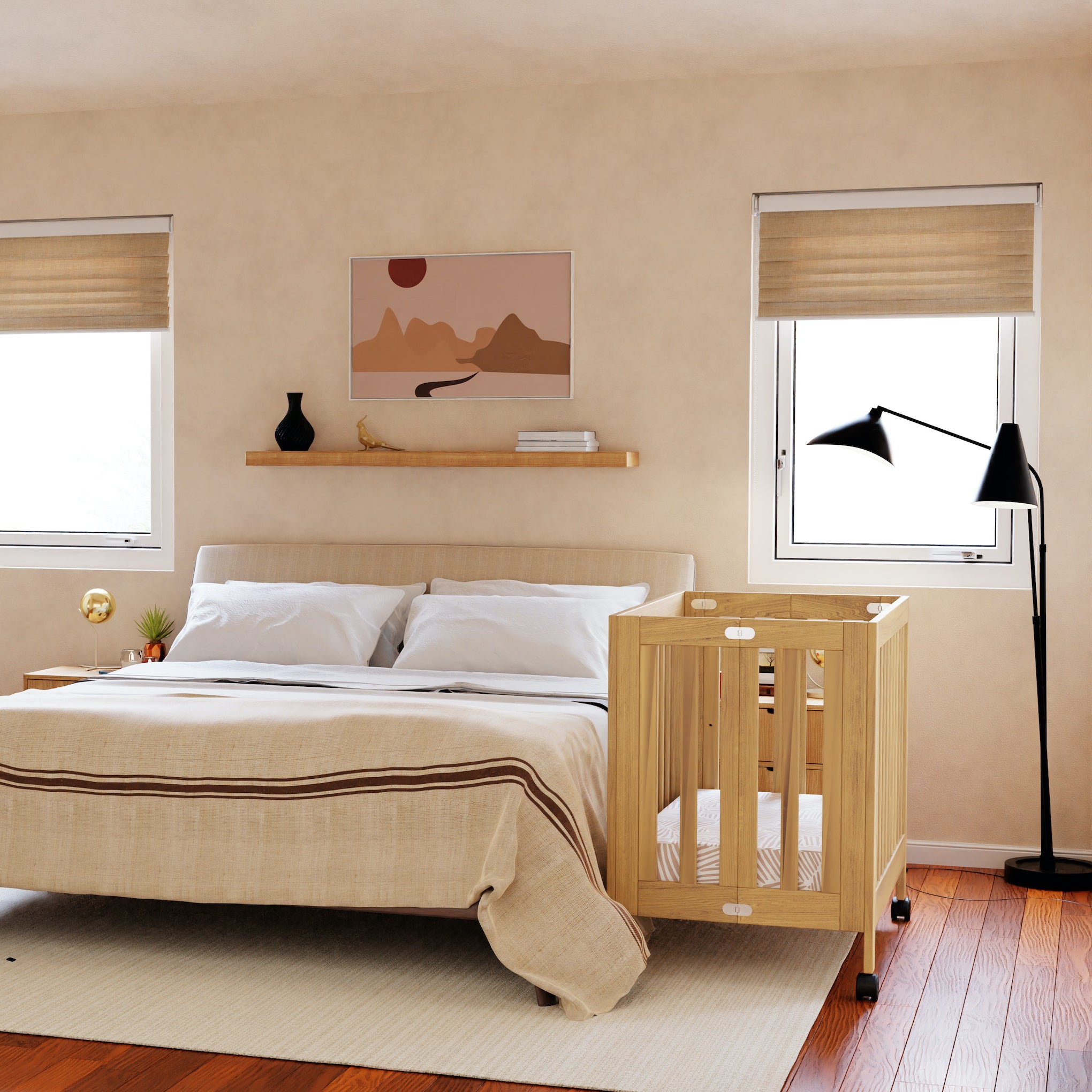 Origami mini crib mattress hotsell