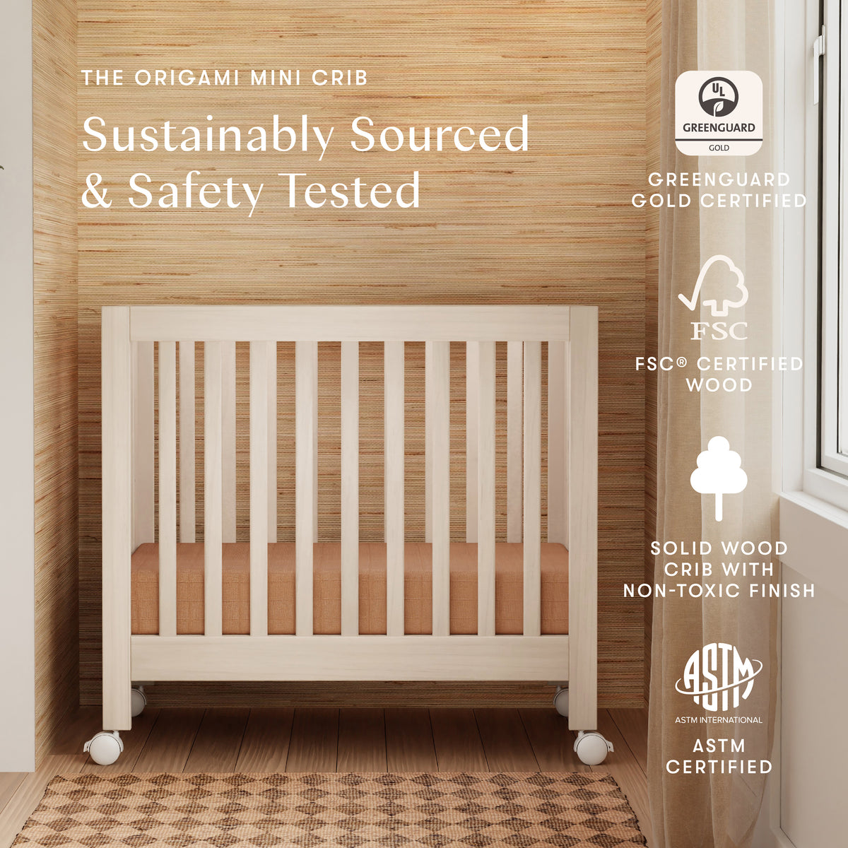 Babyletto Origami Mini Crib