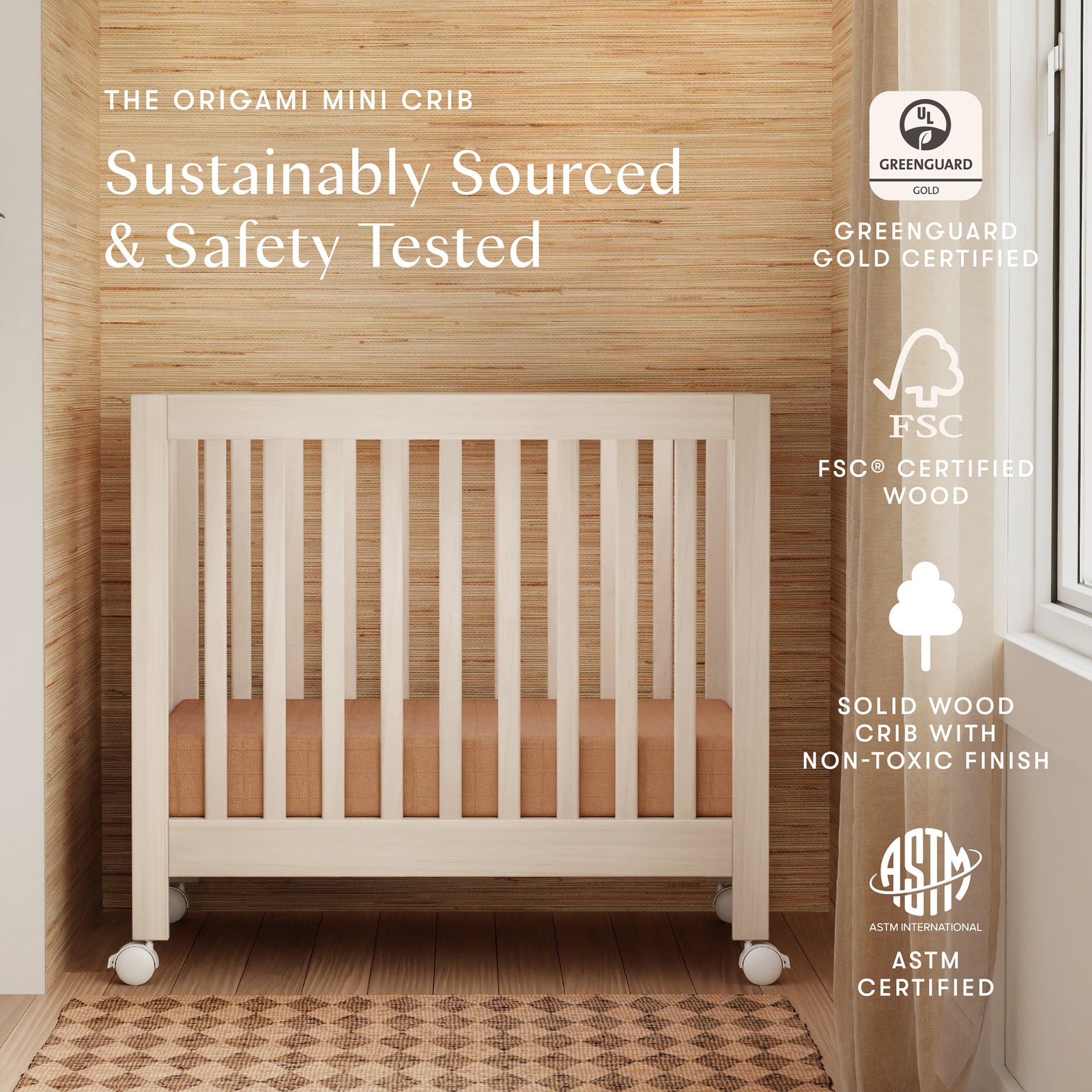 Babyletto Origami Mini Crib