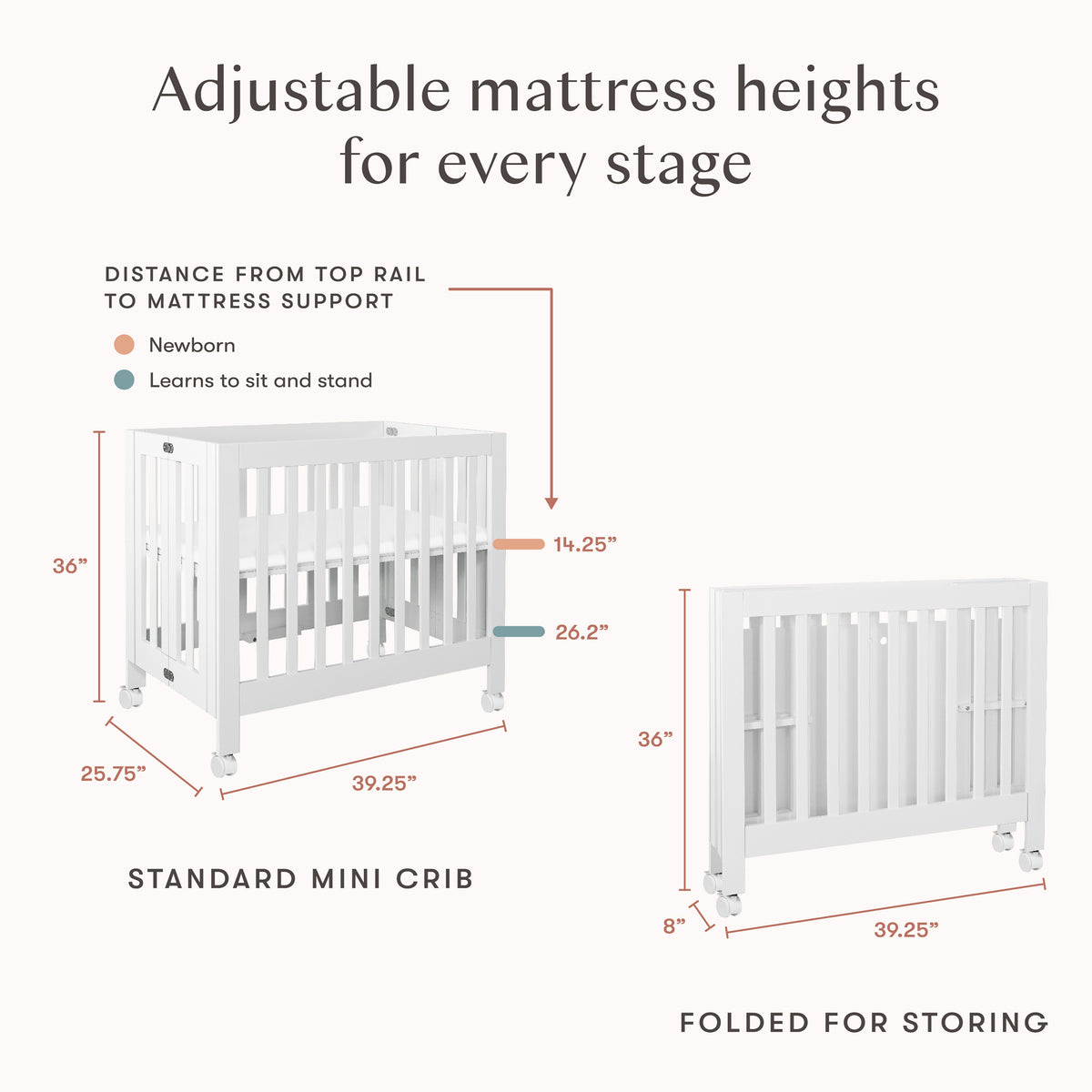 Babyletto Origami Mini Crib