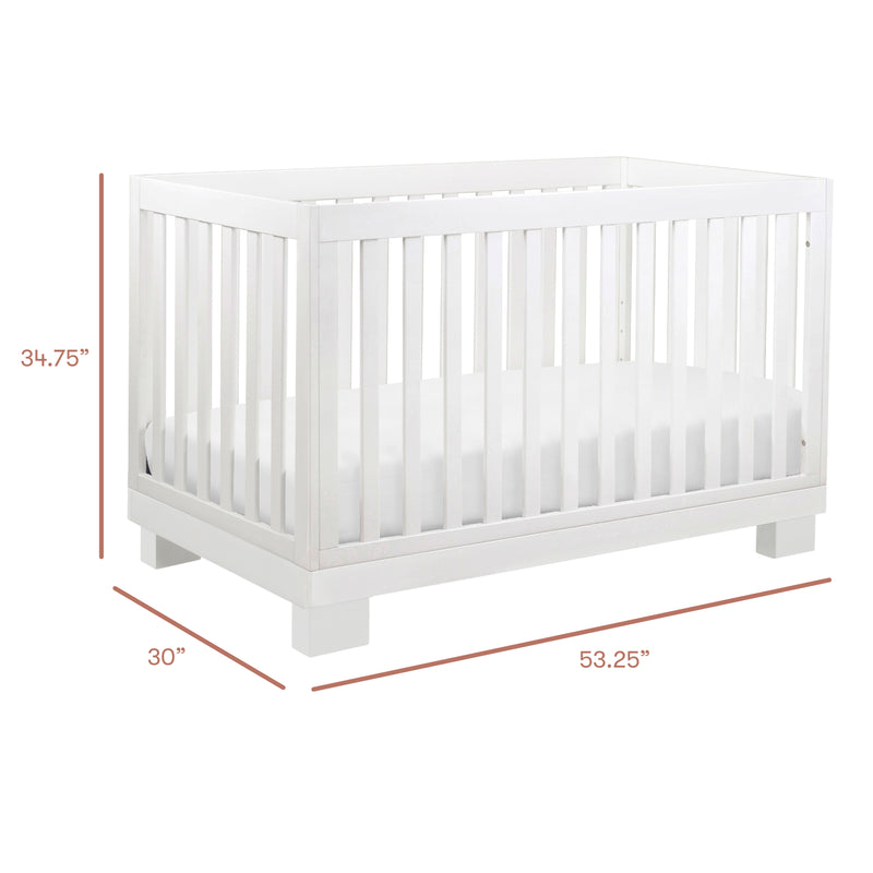 Modo 3-in-1 Convertible Crib with Toddler Bed Conversion Kit