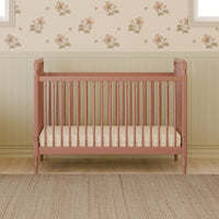 Namesake Liberty 3-in-1 Convertible Spindle Crib with Toddler Bed Conversion Kit