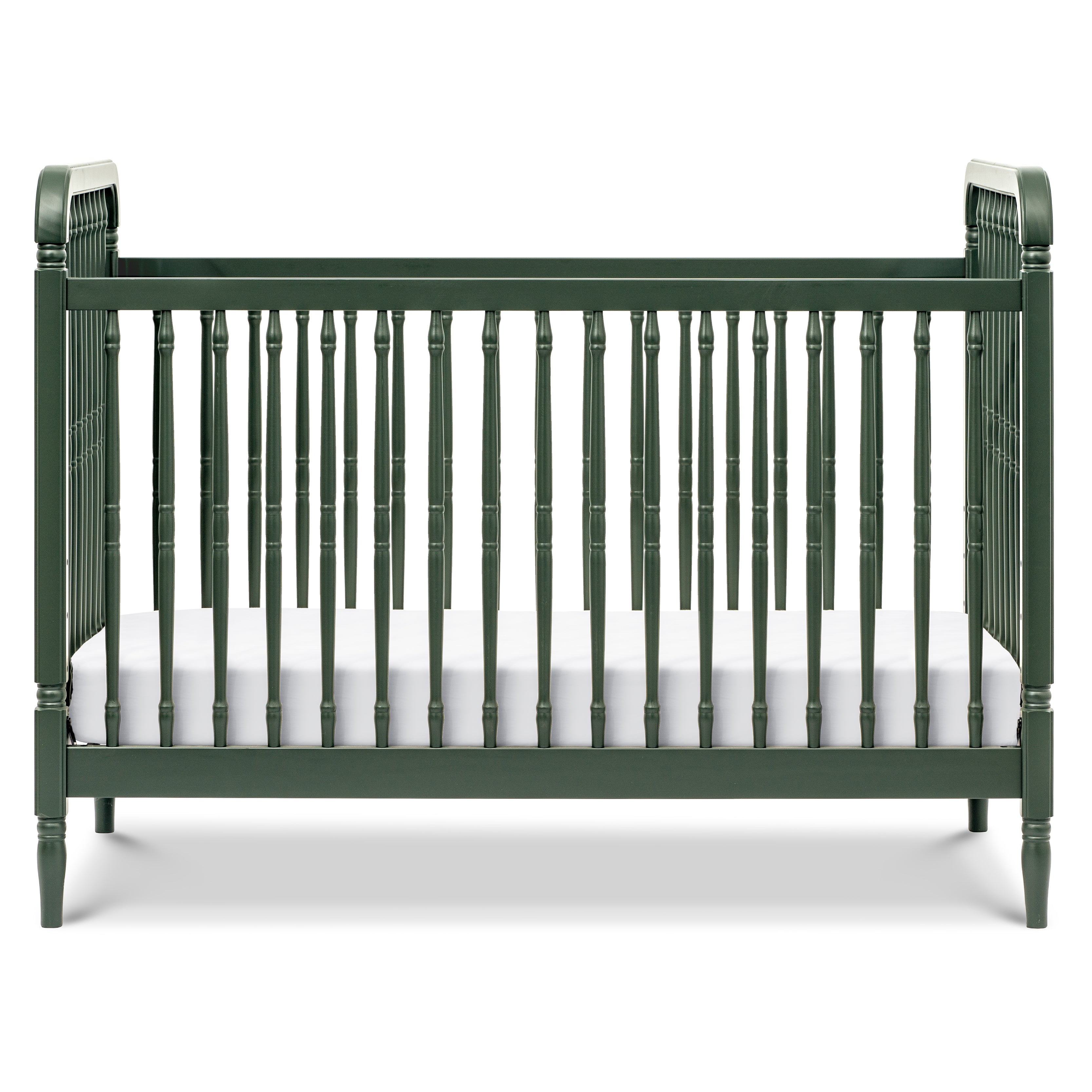 White spindle clearance crib