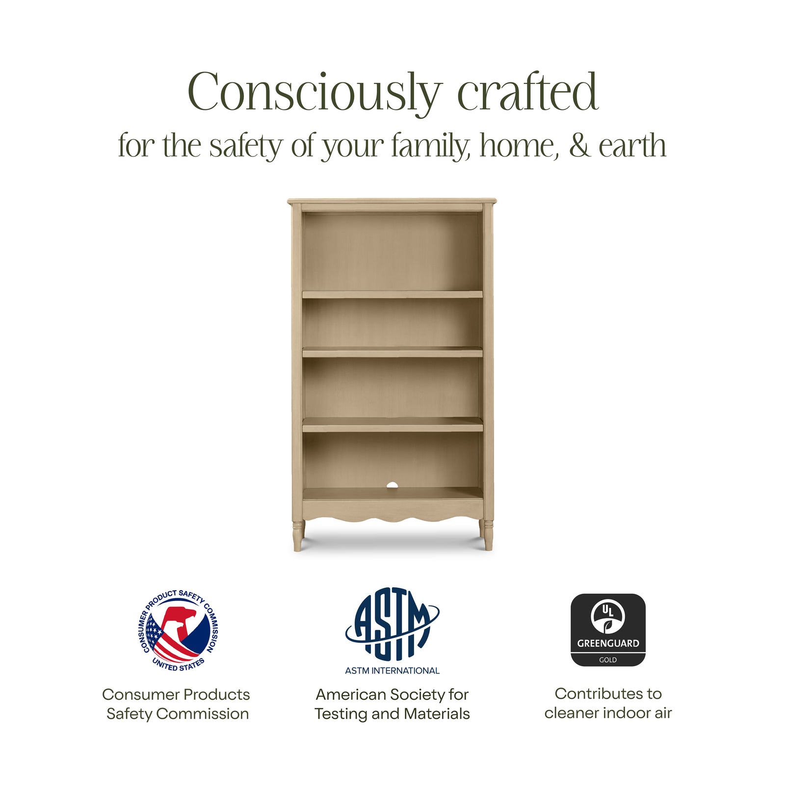 Liberty Assembled Bookcase