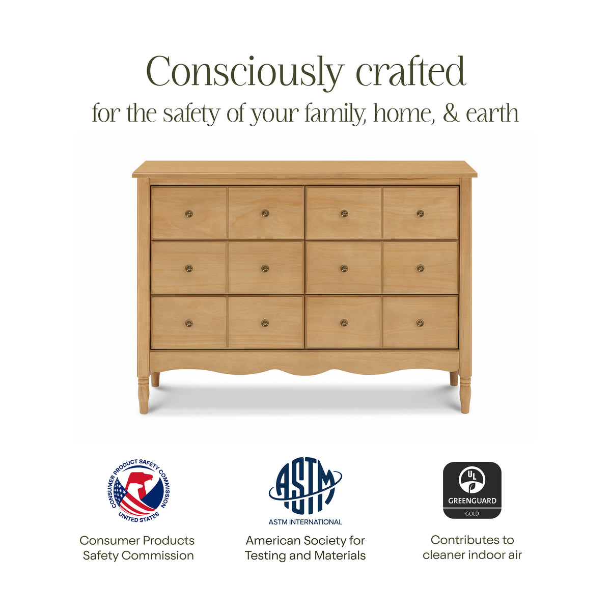 Liberty 6-Drawer Assembled Dresser