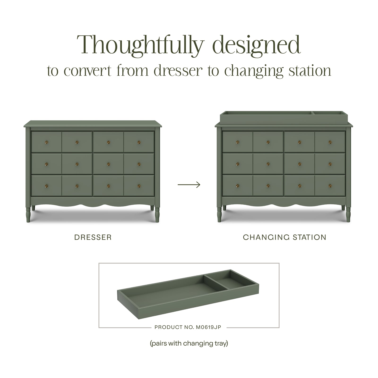 Liberty 6-Drawer Assembled Dresser