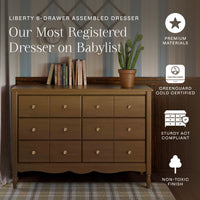 Liberty 6-Drawer Assembled Dresser