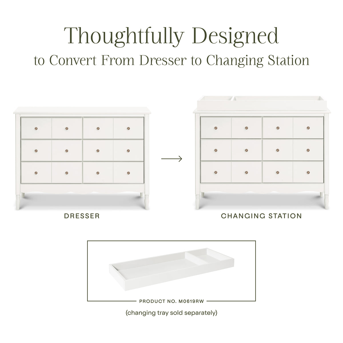Liberty 6-Drawer Assembled Dresser