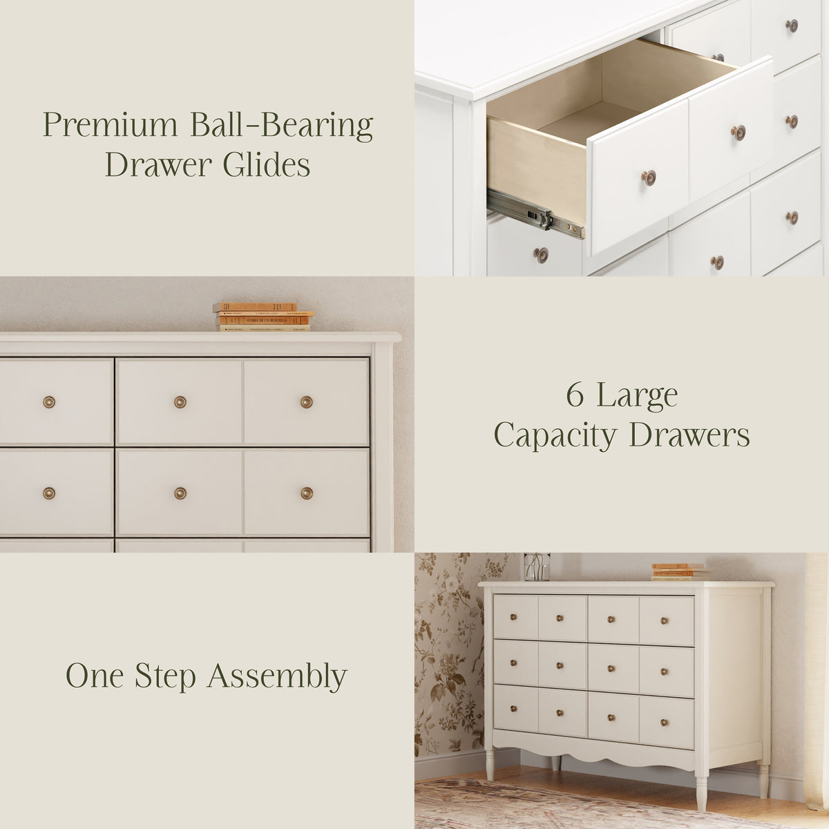 Liberty 6-Drawer Assembled Dresser
