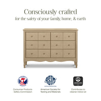Liberty 6-Drawer Assembled Dresser