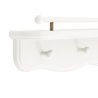 Liberty 31" Wall Shelf with Hooks