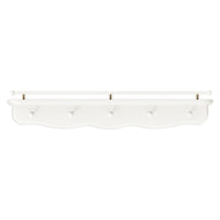 Liberty 31" Wall Shelf with Hooks