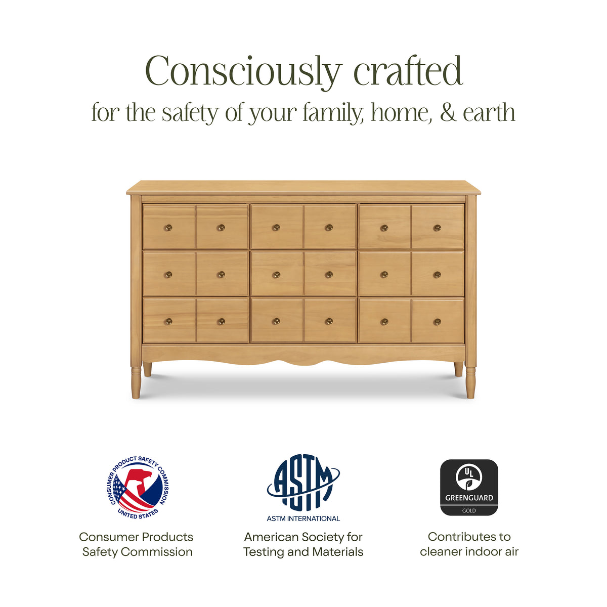 Liberty 9-Drawer Assembled Dresser