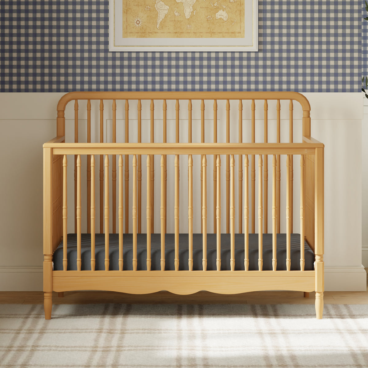 Namesake Liberty 4-in-1 Convertible Spindle Crib