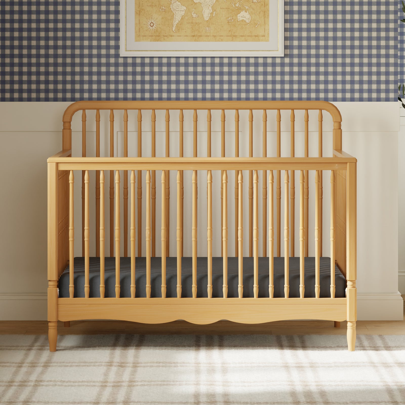 Namesake Liberty 4-in-1 Convertible Spindle Crib