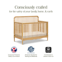 Namesake Liberty 4-in-1 Convertible Spindle Crib