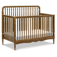 Liberty 4-in-1 Convertible Spindle Crib in Natural Walnut
