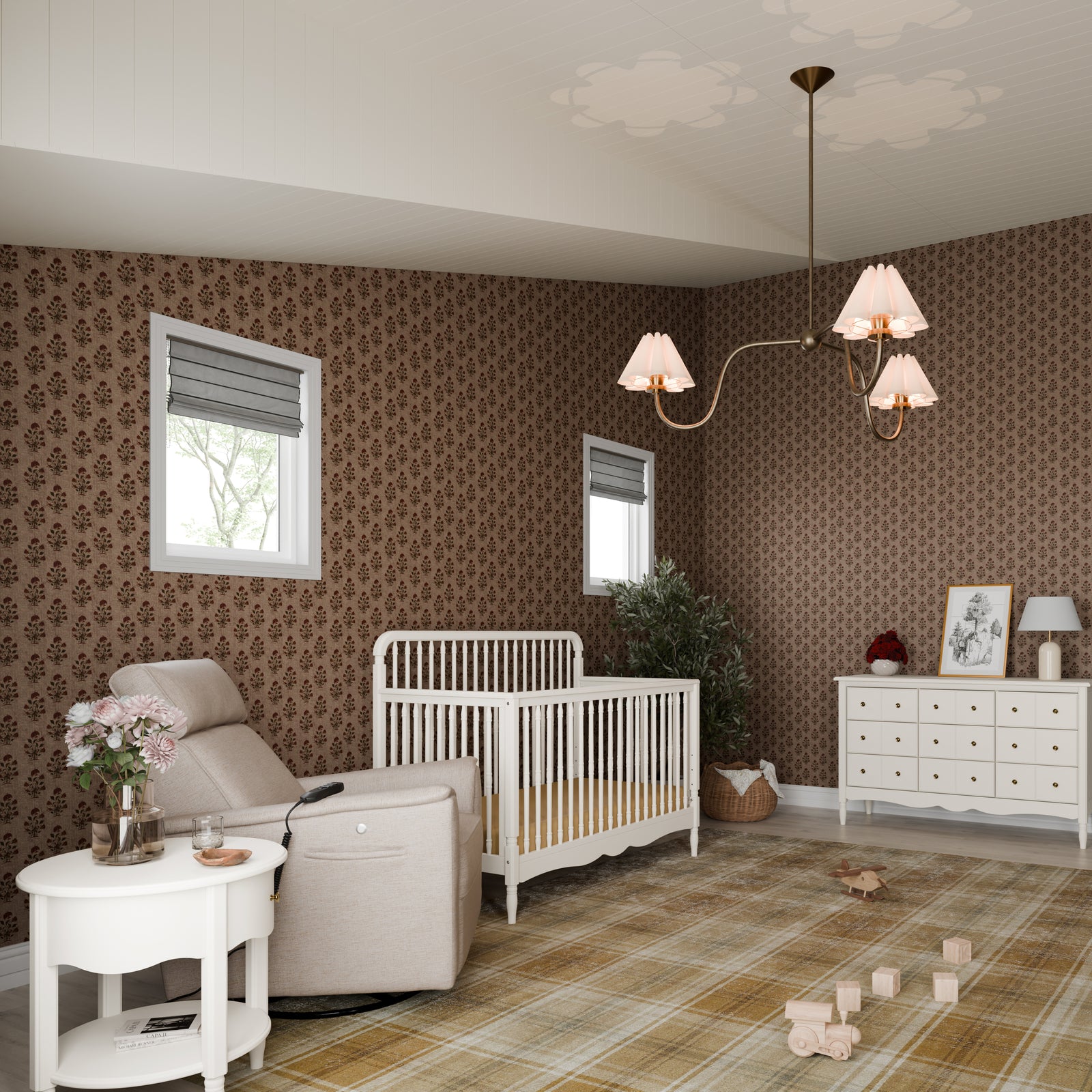 Namesake Liberty 4-in-1 Convertible Spindle Crib