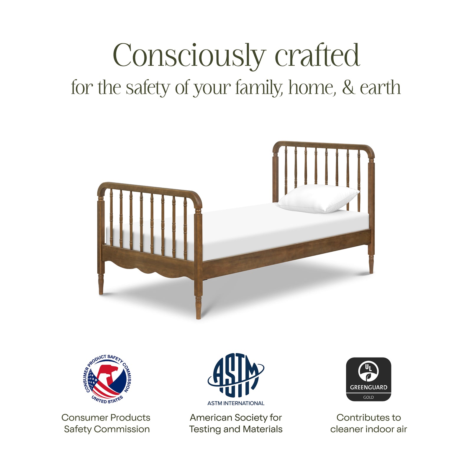 Liberty Spindle Twin Bed