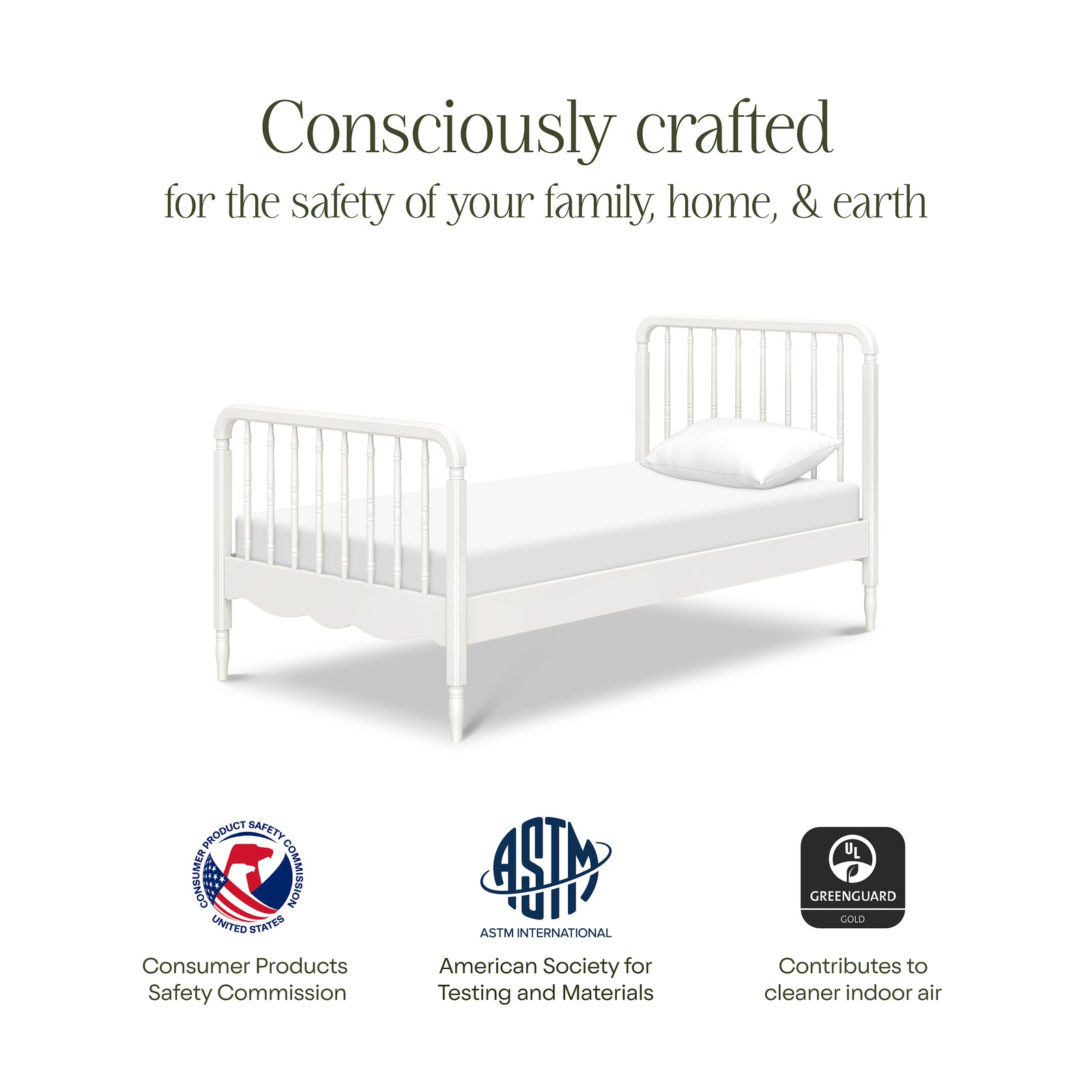 Liberty Spindle Twin Bed