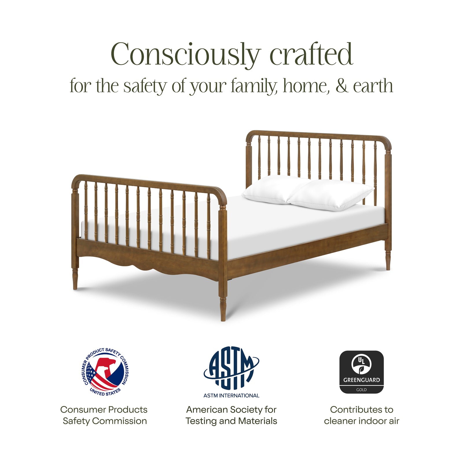 Liberty Spindle Full Bed
