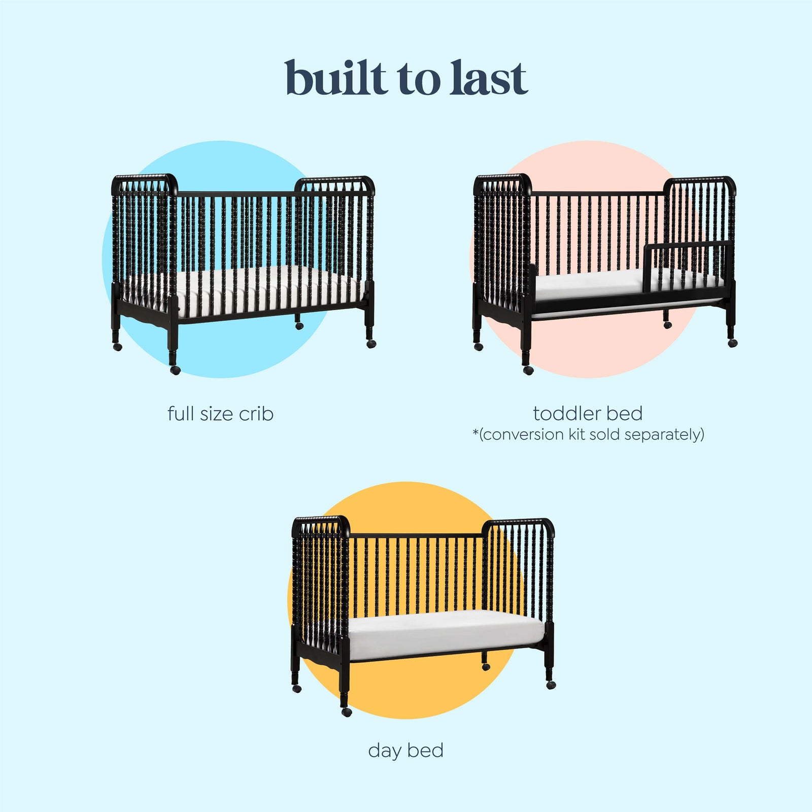 daVinci Jenny Lind 3-in-1 Convertible Crib