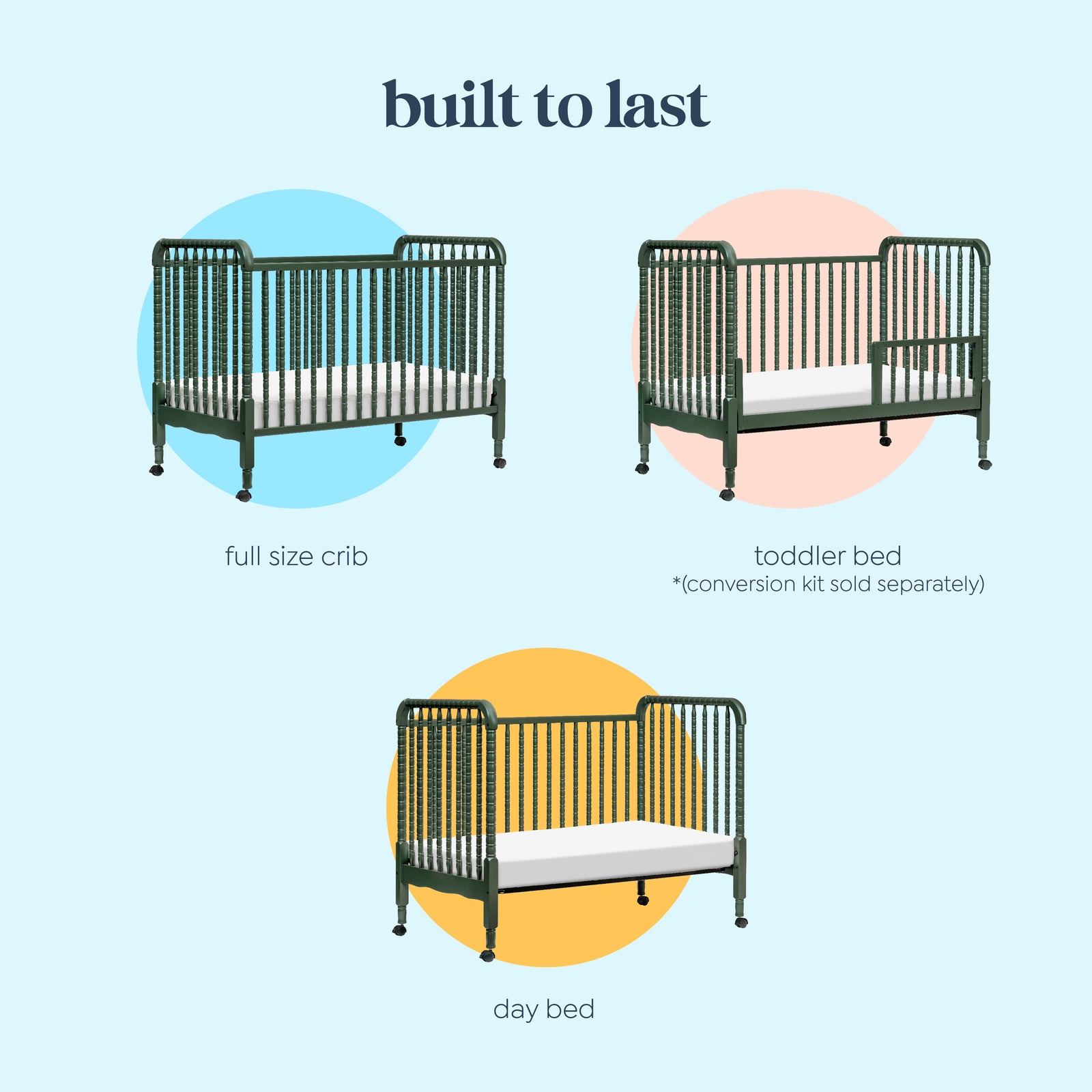 daVinci Jenny Lind 3-in-1 Convertible Crib