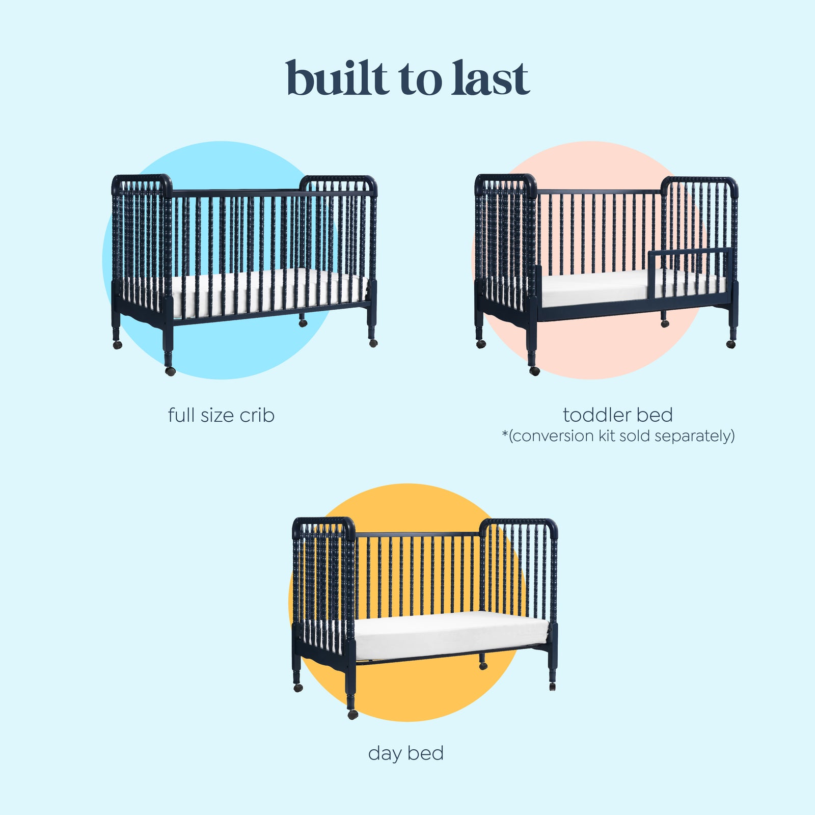 daVinci Jenny Lind 3-in-1 Convertible Crib