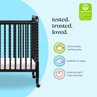 daVinci Jenny Lind 3-in-1 Convertible Mini Crib