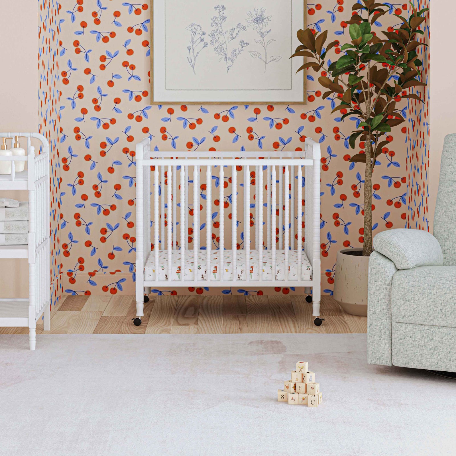 daVinci Jenny Lind 3-in-1 Convertible Mini Crib