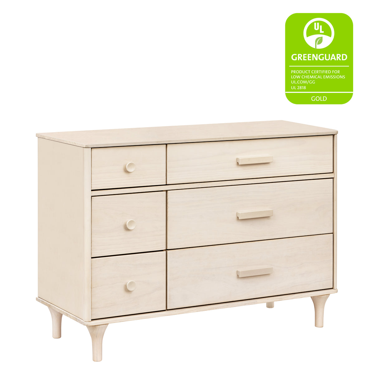 Lolly 6-Drawer Assembled Dresser (48")