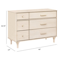 Lolly 6-Drawer Assembled Dresser (48")