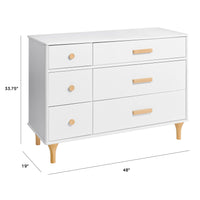 Lolly 6-Drawer Assembled Dresser (48")
