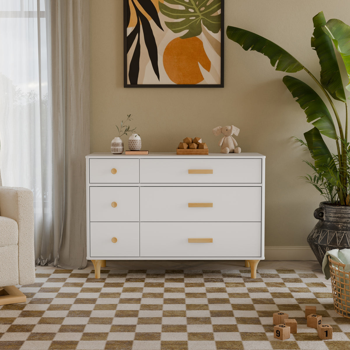 Lolly 6-Drawer Assembled Dresser (48")