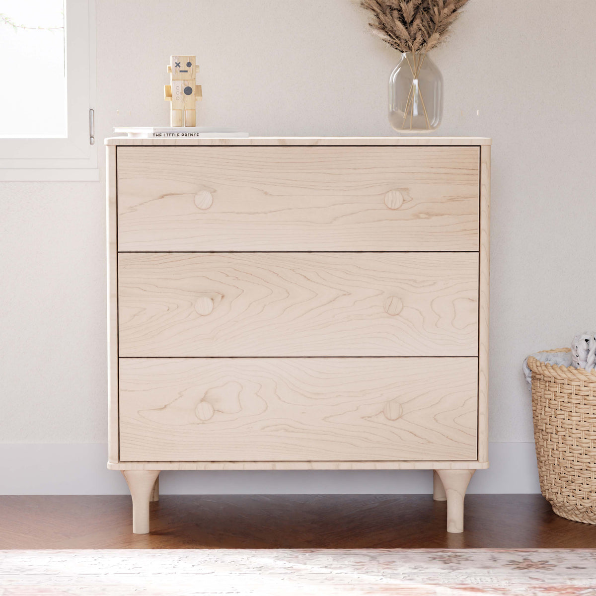 Lolly 3-Drawer Compact Changer Dresser with Removable Changing Tray (34")