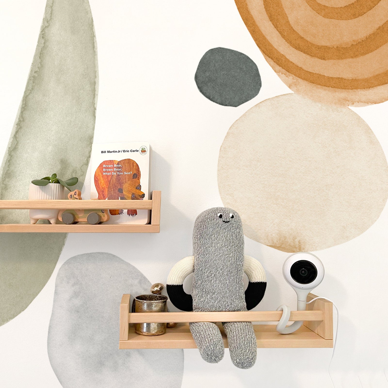 Abstract Shape Neutral Wall Decals - Large