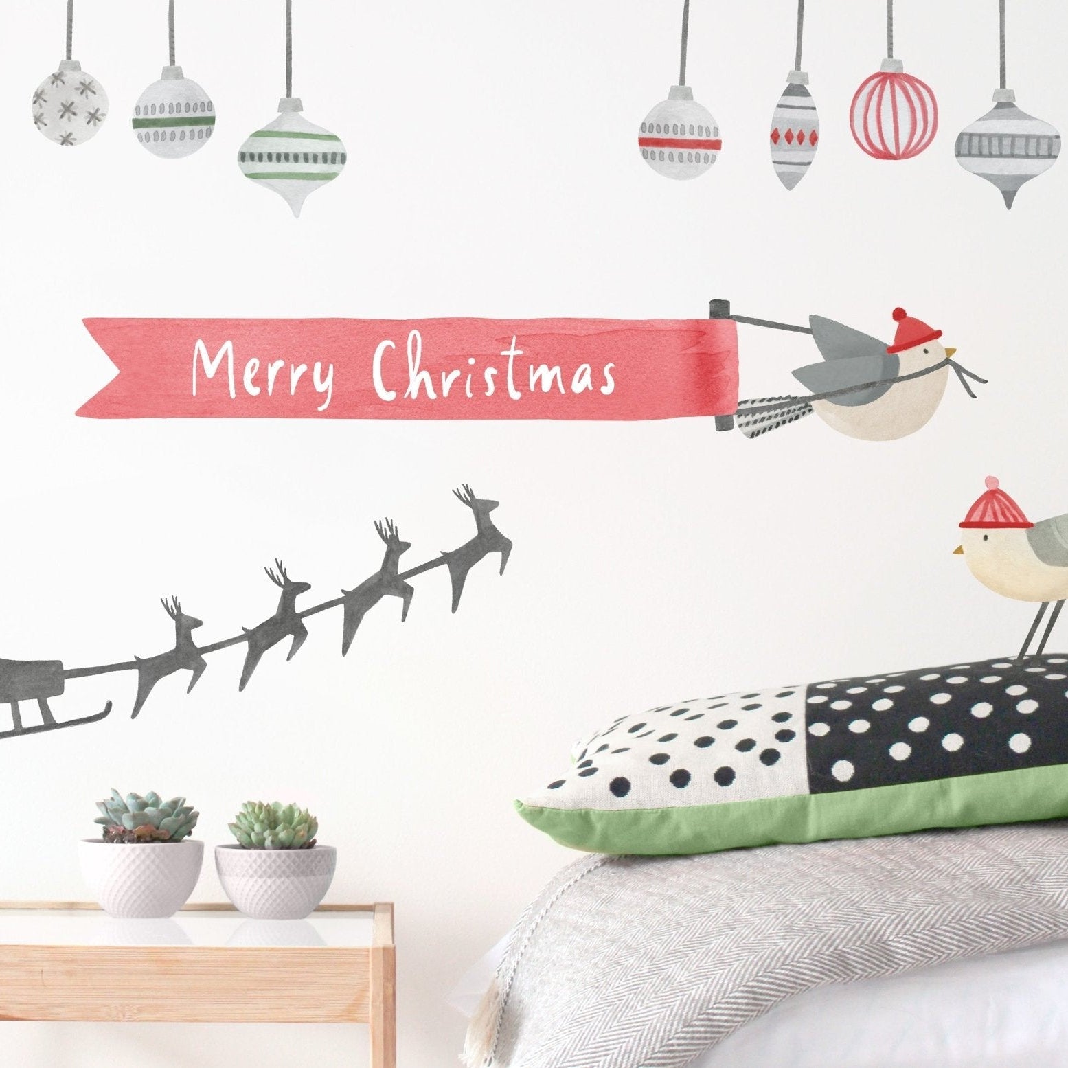 Holiday Wall Decals - Small