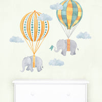 Floating Along Wall Decal Set - Neutral