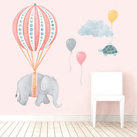 Soaring Friends Wall Decal Set - Pink