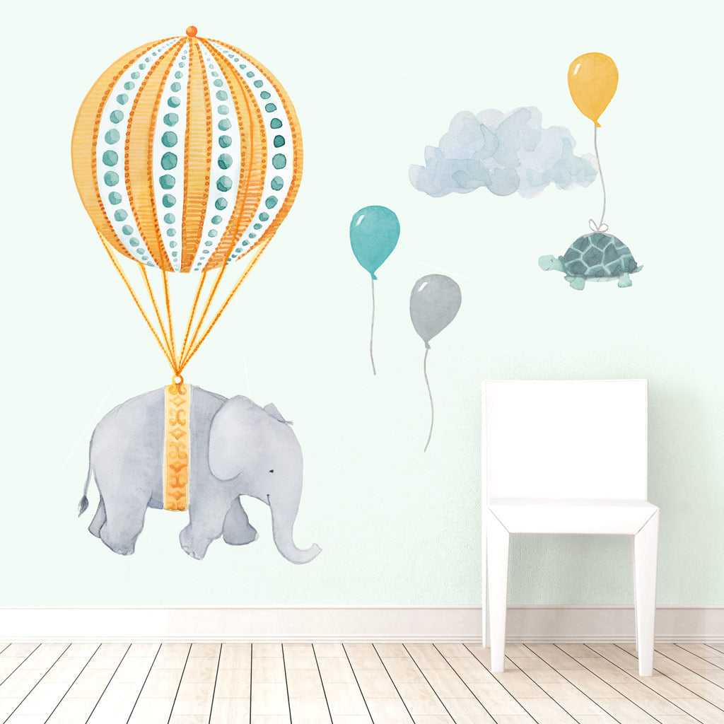 Soaring Friends Wall Decal Set - Neutral