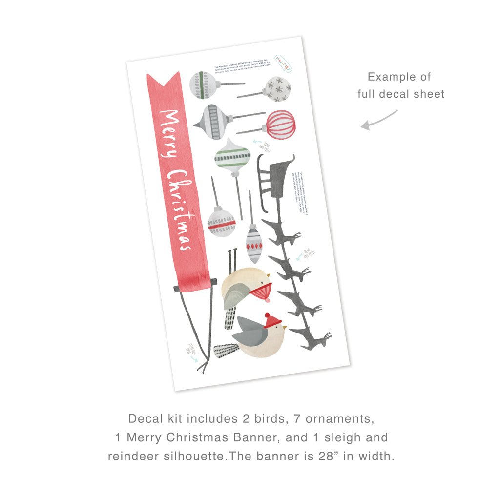 Holiday Wall Decals - Small