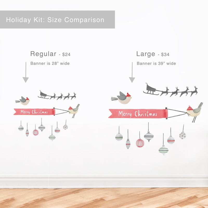 Holiday Extension Kit Wall Decal Set - Regular