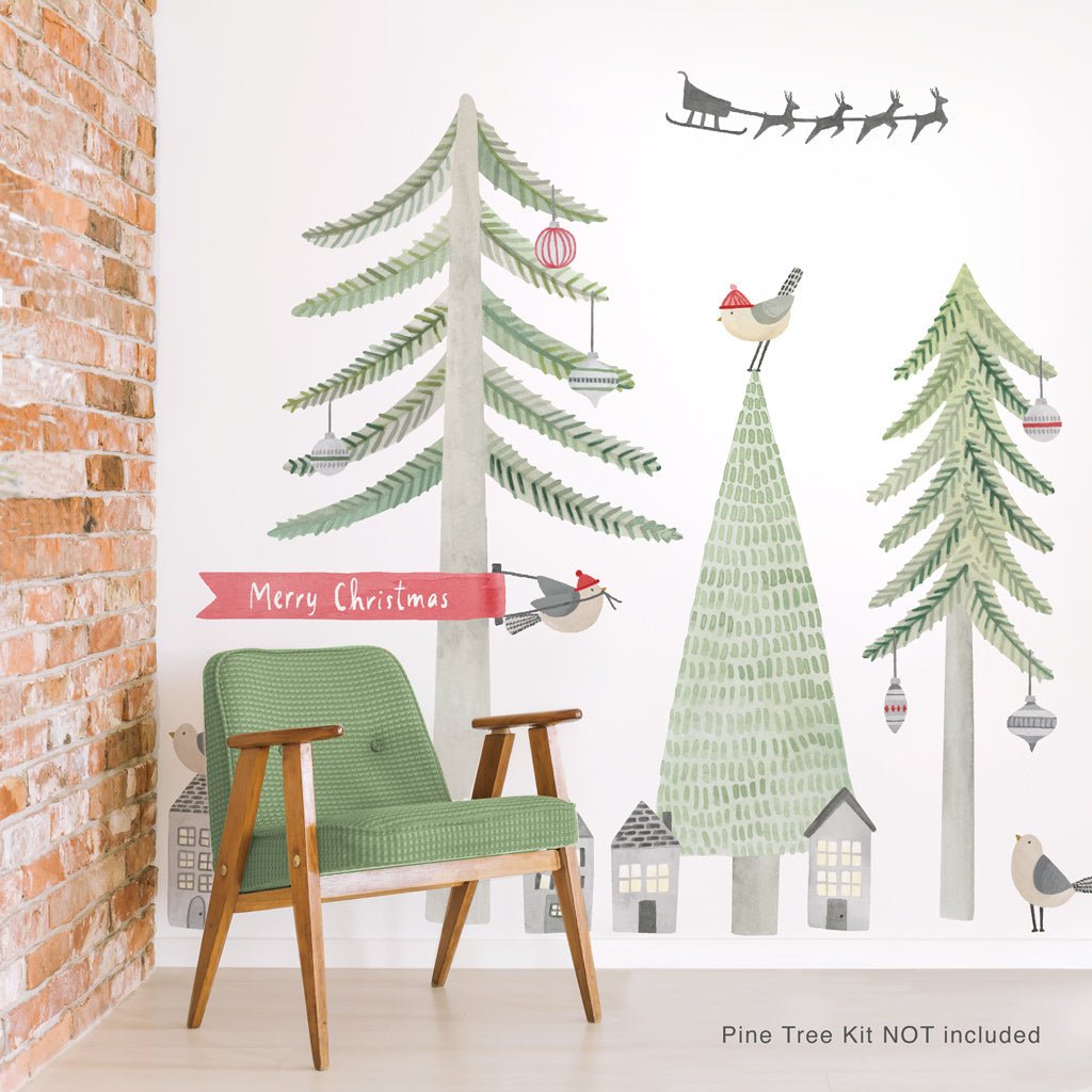 Holiday Wall Decals - Large