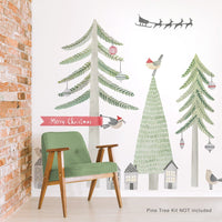 Holiday Wall Decals - Large