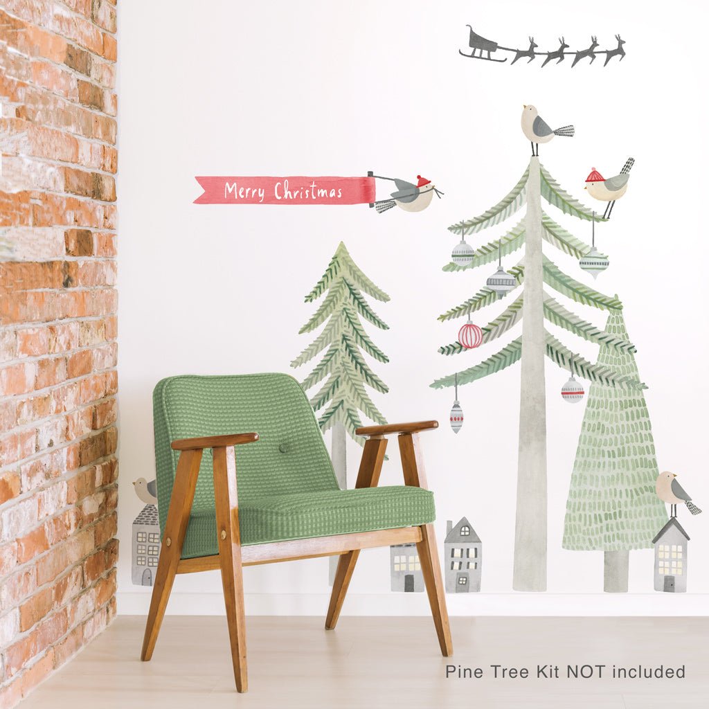Holiday Wall Decals - Small