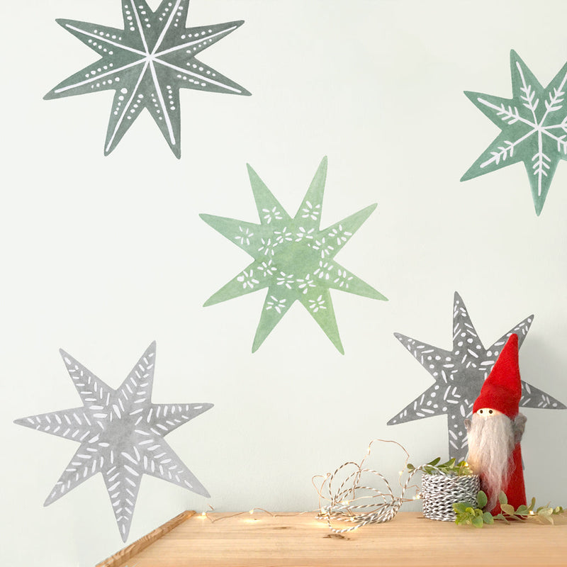 Holiday Star Kit Wall Decal Set