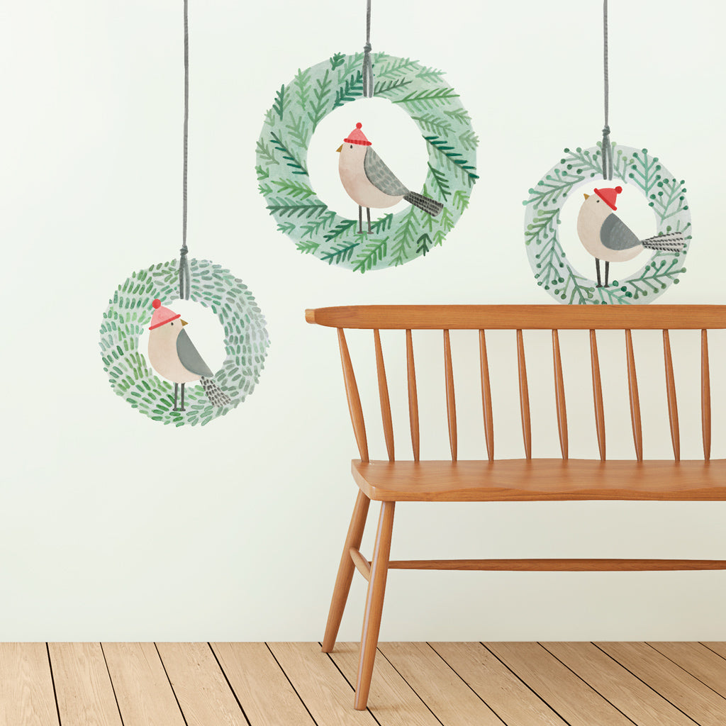 Wreath Kit Wall Decals